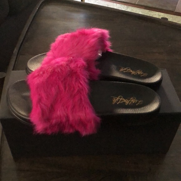 Lust for life women’s slides - Picture 2 of 6